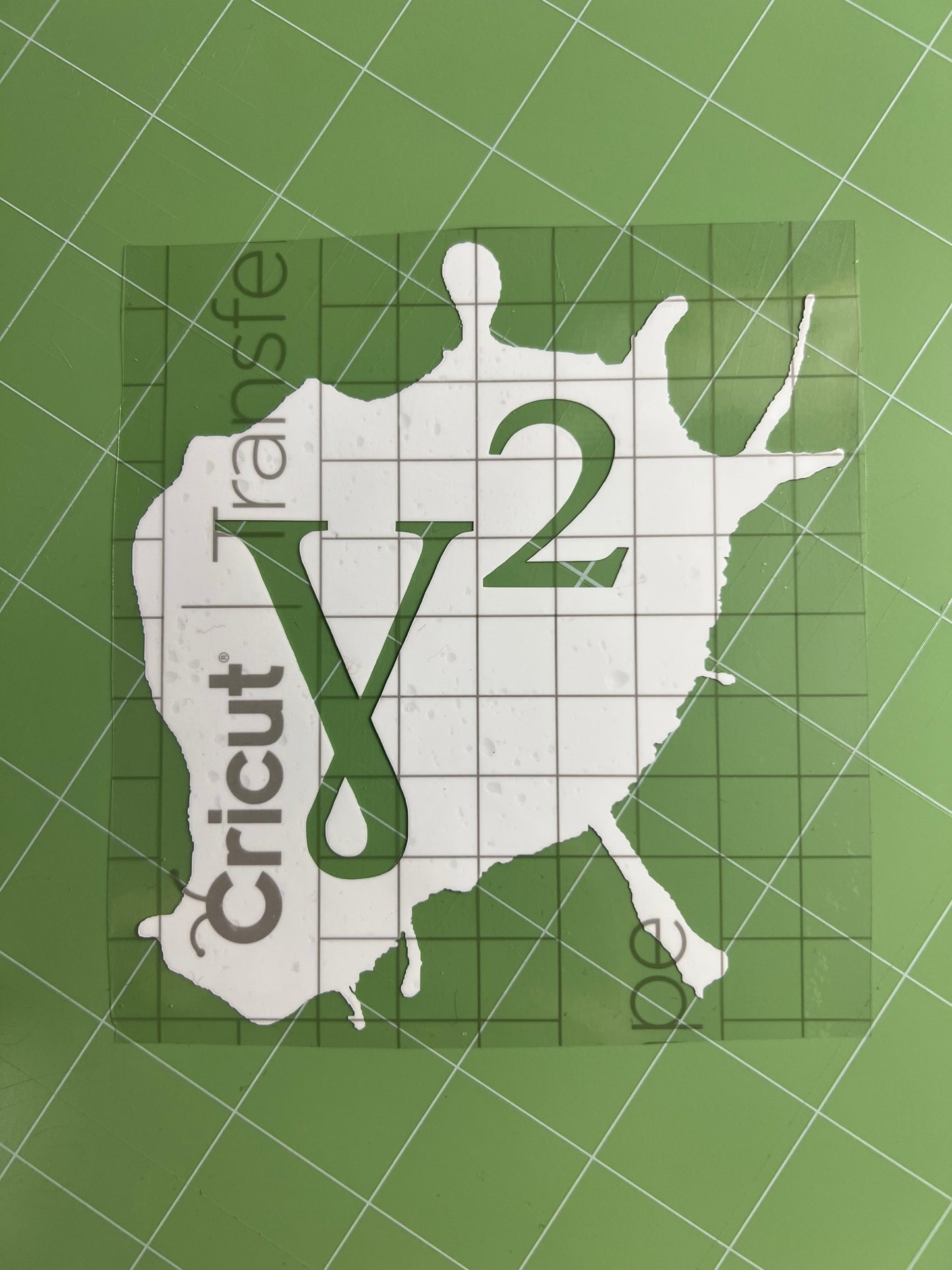 Gamma II Paint Splatter Decal